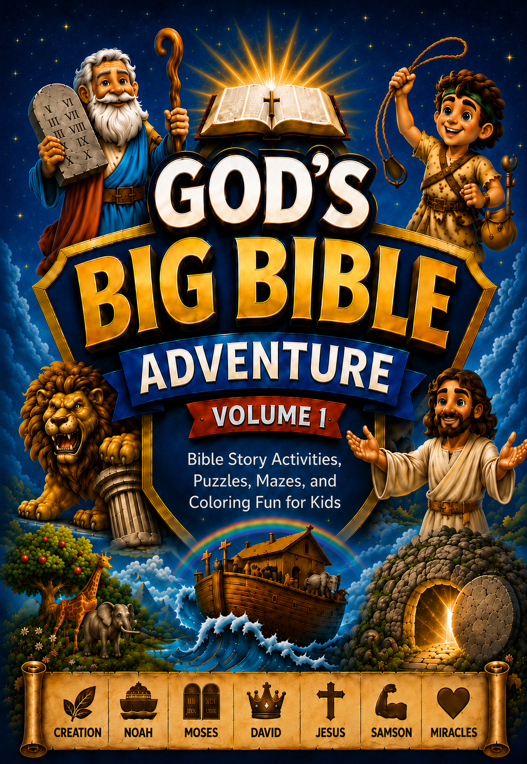 God's Big Bible Adventure Volume I